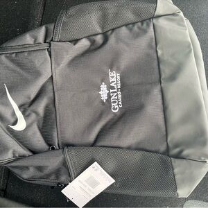 Nike Black and Gray Backpack
